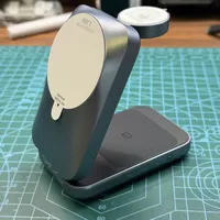 开箱体验一下安克新出的三折叠风冷无线充