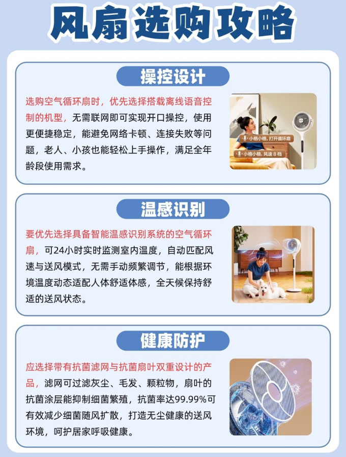 米家空气循环扇