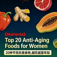权威营养学证实：20种平民抗衰食材科学饮食指南