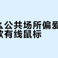 为什么公共场所偏爱惠普基础款有线鼠标？