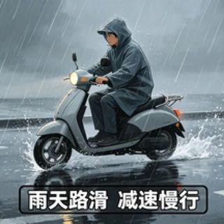 无挡泥板雨骑，后背成泥靶？英雄300湿路真相