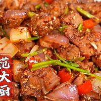 孜然羊肉，外焦里嫩，香而不柴
