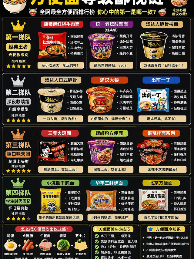 为什么方便面也有“鄙视链”？