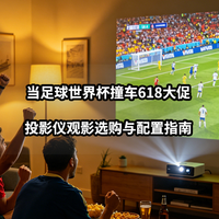 当世界杯撞车618大促丨投影仪观影选购与配置指南
