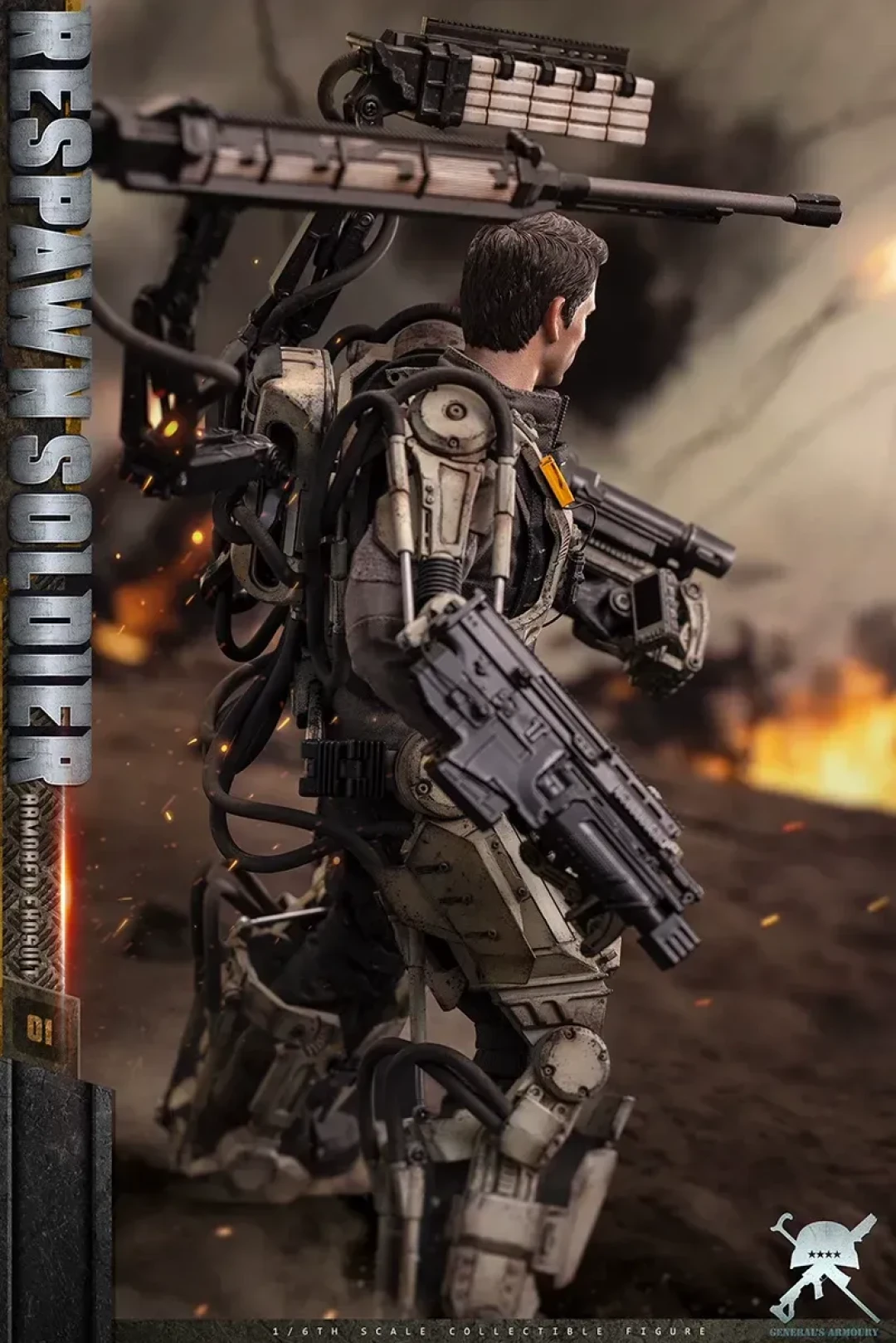 General's Armoury 1/6「重生战士(Respawn Soldier)GA3001」兵人模型