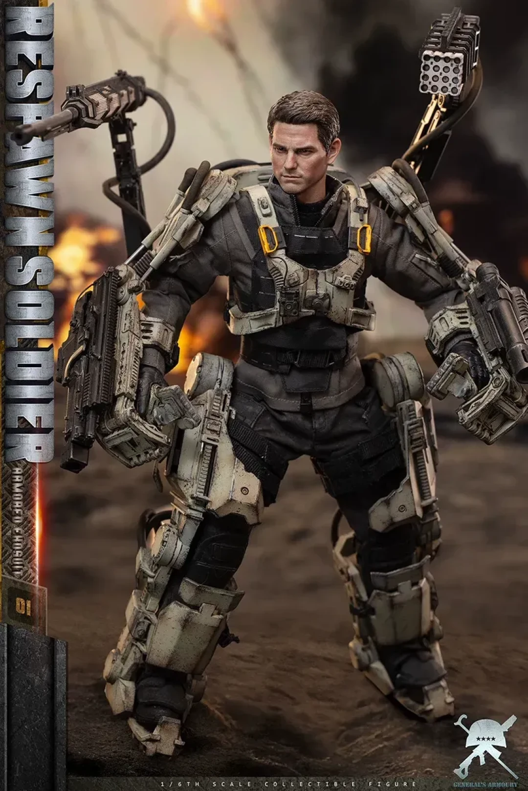 General's Armoury 1/6「重生战士(Respawn Soldier)GA3001」兵人模型