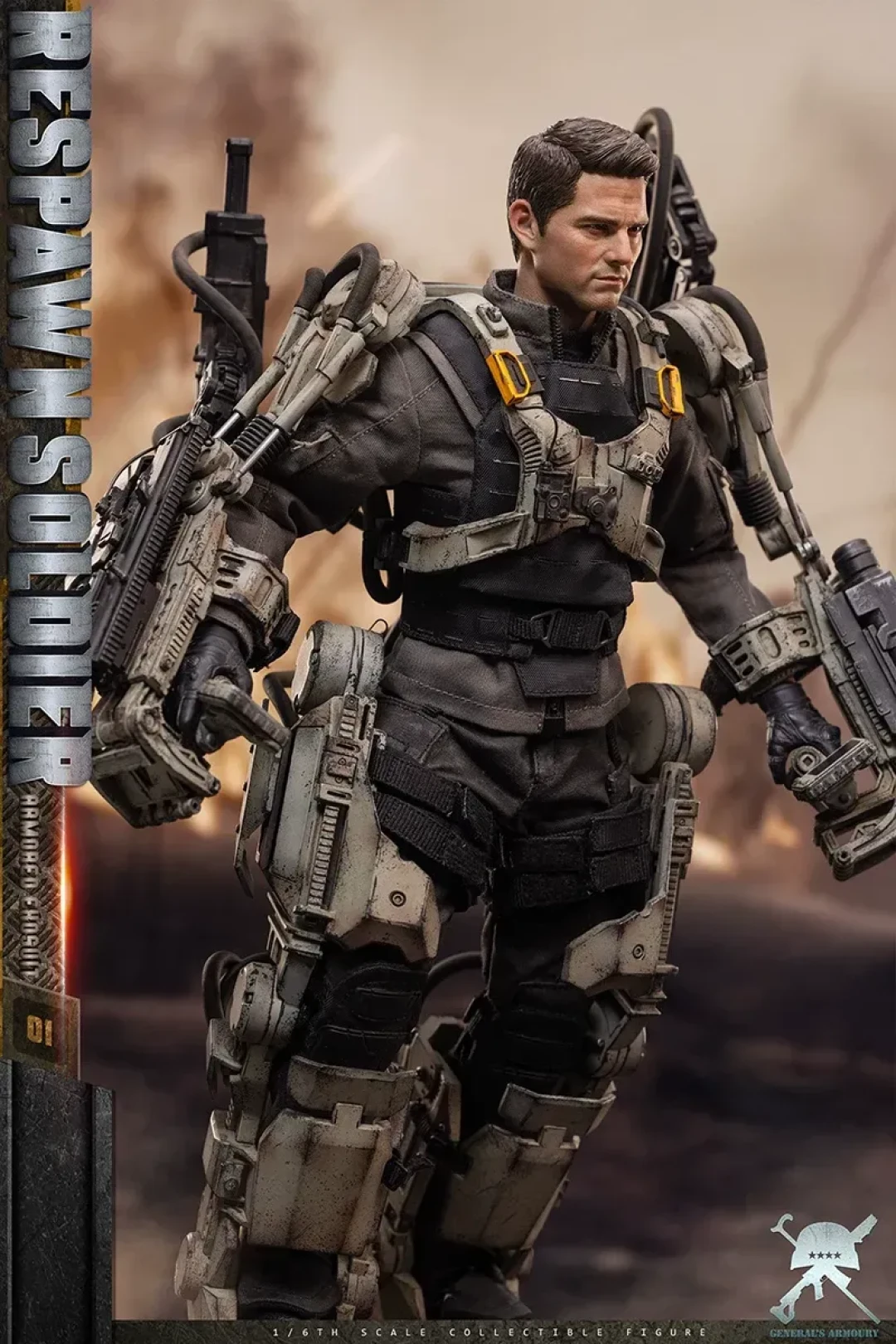 General's Armoury 1/6「重生战士(Respawn Soldier)GA3001」兵人模型