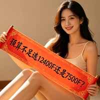 聊一聊「预算不足」选12400F还是7500F？