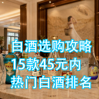 白酒选购攻略：15款45元内，热门白酒排名