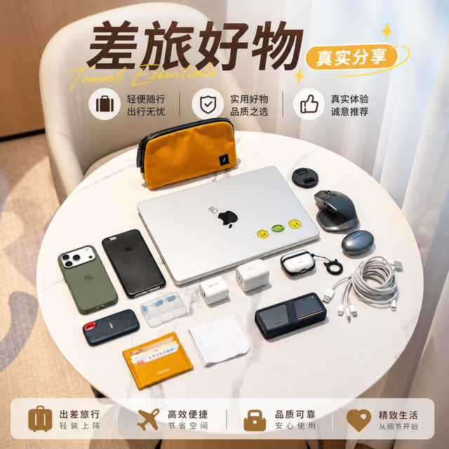 长期主义装备观：一趟差旅，理清 618 数码选购与收纳平衡逻辑