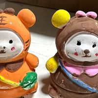 课余生活：手工制作石膏娃娃