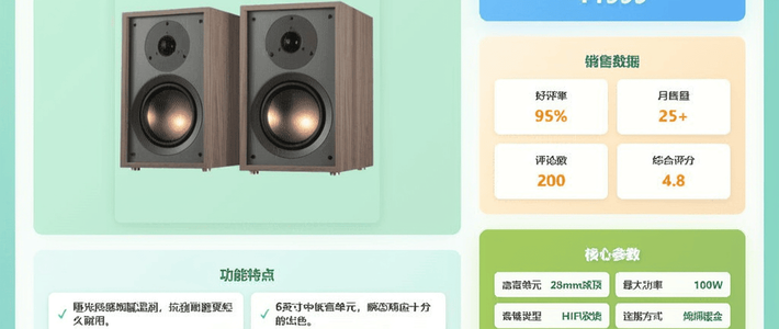 惠威M200MKIII+和M300II怎么选？小空间别盲目冲大单元