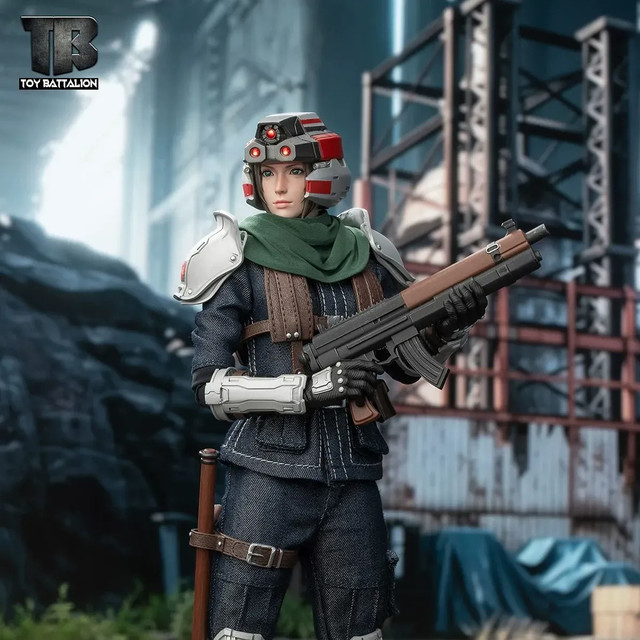 神罗警备兵版爱丽丝和蒂法！Toys Battalion 1/6 MAGE SOLDIER & COMBAT SOLDIER