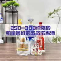 250-300元价位浓香型白酒对比测评：五款畅销产品深度解析