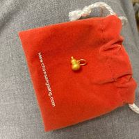 谁懂！哑光小金葫✨周生生这只国风吊坠太耐看了