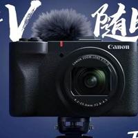 侧翻屏暗藏玄机：R50V和PowerShot V1谁更懂你的自拍手？