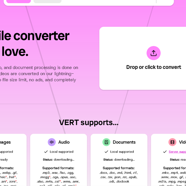 保姆级教程：Docker 一键部署 VERT 开源文件转换工具