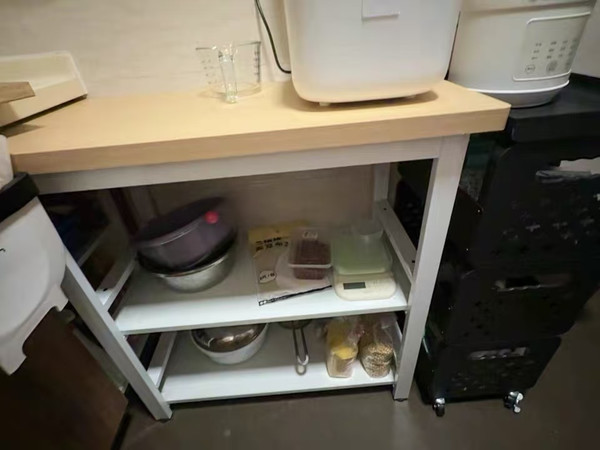 厨房置物架落地式多层收纳架靠墙层架