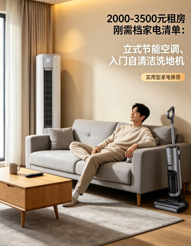 分档预算家电清单｜租房/自住两类场景，618照着买不踩雷