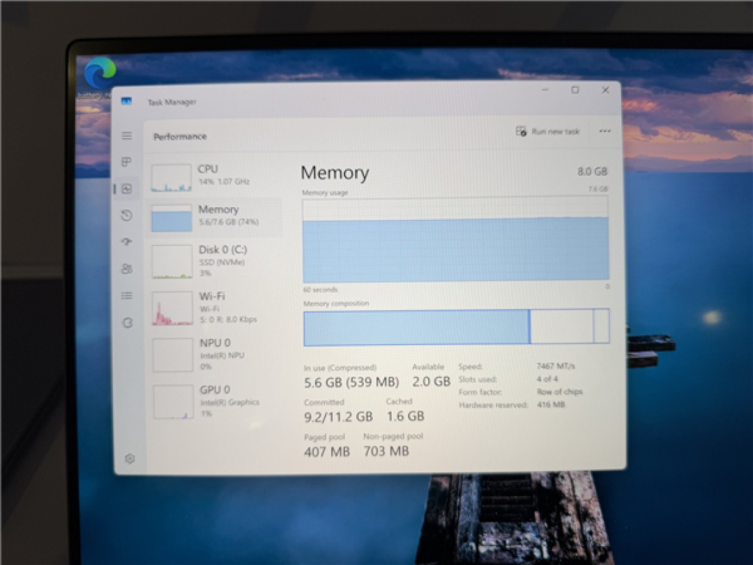 学苹果!Windows笔记本纷纷回归8GB内存:真够用吗 实测扎心