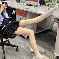 穿紧身裤不必一直收着肚子，舒服才是好看的秘诀