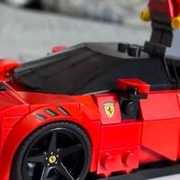 拼装乐高法拉利SF90：还原经典超跑