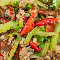 泡椒扇贝肉一上桌，我直接干了半碗饭🌶️🍚