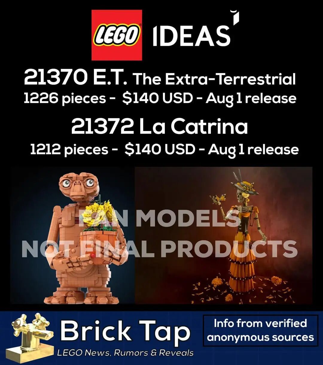 乐高最新植物系列绿萝公布 |HelloKitty将在2027首发! |两款LEGO Ideas情报