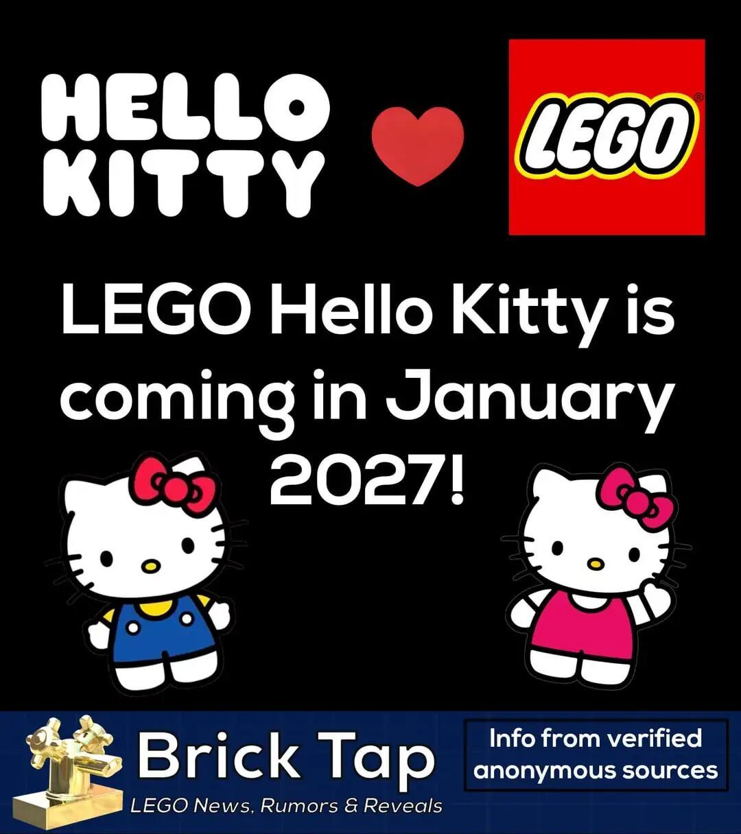 乐高最新植物系列绿萝公布 |HelloKitty将在2027首发! |两款LEGO Ideas情报