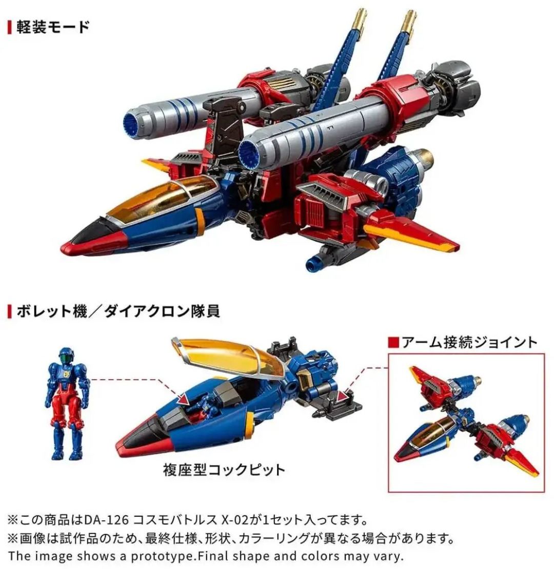 多美 戴亚克隆 DA-126 Cosmo Battles X-02 公布