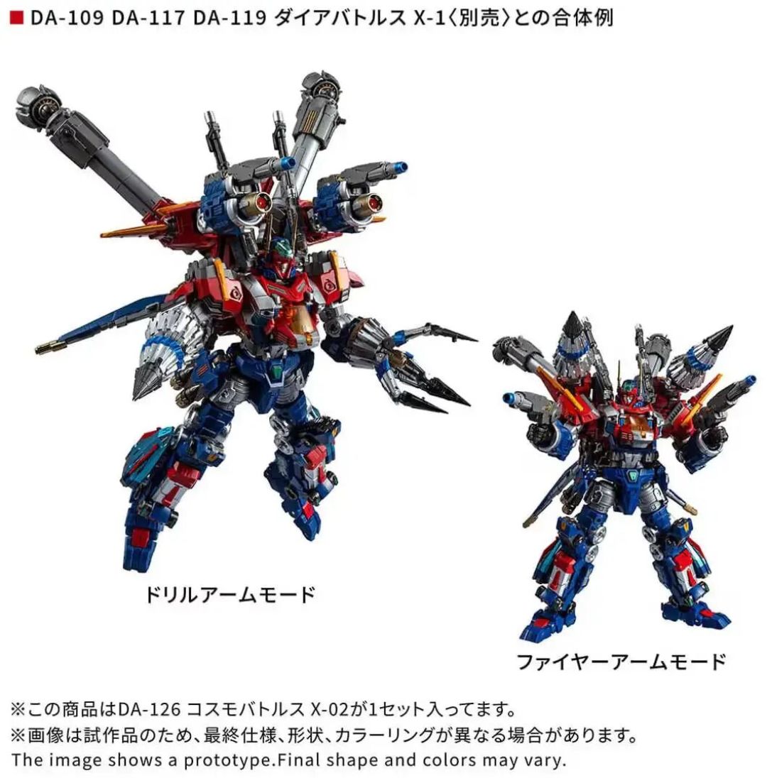 多美 戴亚克隆 DA-126 Cosmo Battles X-02 公布