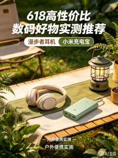 618数码好物推荐：降噪耳机与充电宝