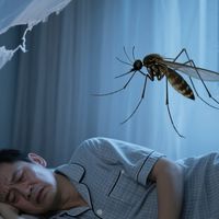 为什么关灯时，蚊子就嗡嗡叫，开灯却又找不到？