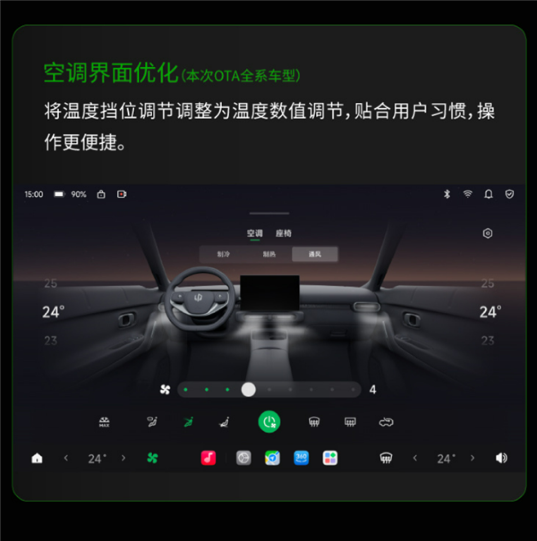 空调不霉了、泊车更稳了!零跑A10纯电小车OTA升级