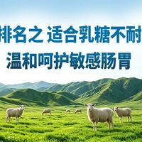 2026 十大排名之适合乳糖不耐受的羊奶粉，温和呵护敏感肠胃