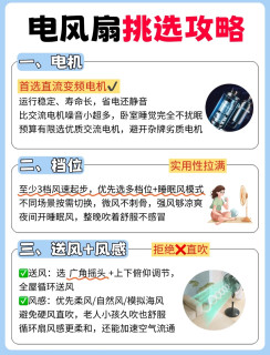 别再乱买风扇了！过来人掏心窝的选购指南，看完直接闭眼入