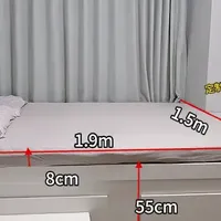 不浪费 1㎡空间！双卧室飘窗改造榻榻米+配薄垫实测3月，实话实说