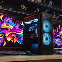 AMD锐龙9850X3D配微星B850迫击炮MAX全家桶，性能颜值双拉满