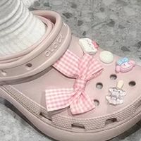 夏日神仙云朵鞋✨Crocs厚底洞洞鞋!显高显瘦巨好穿👡