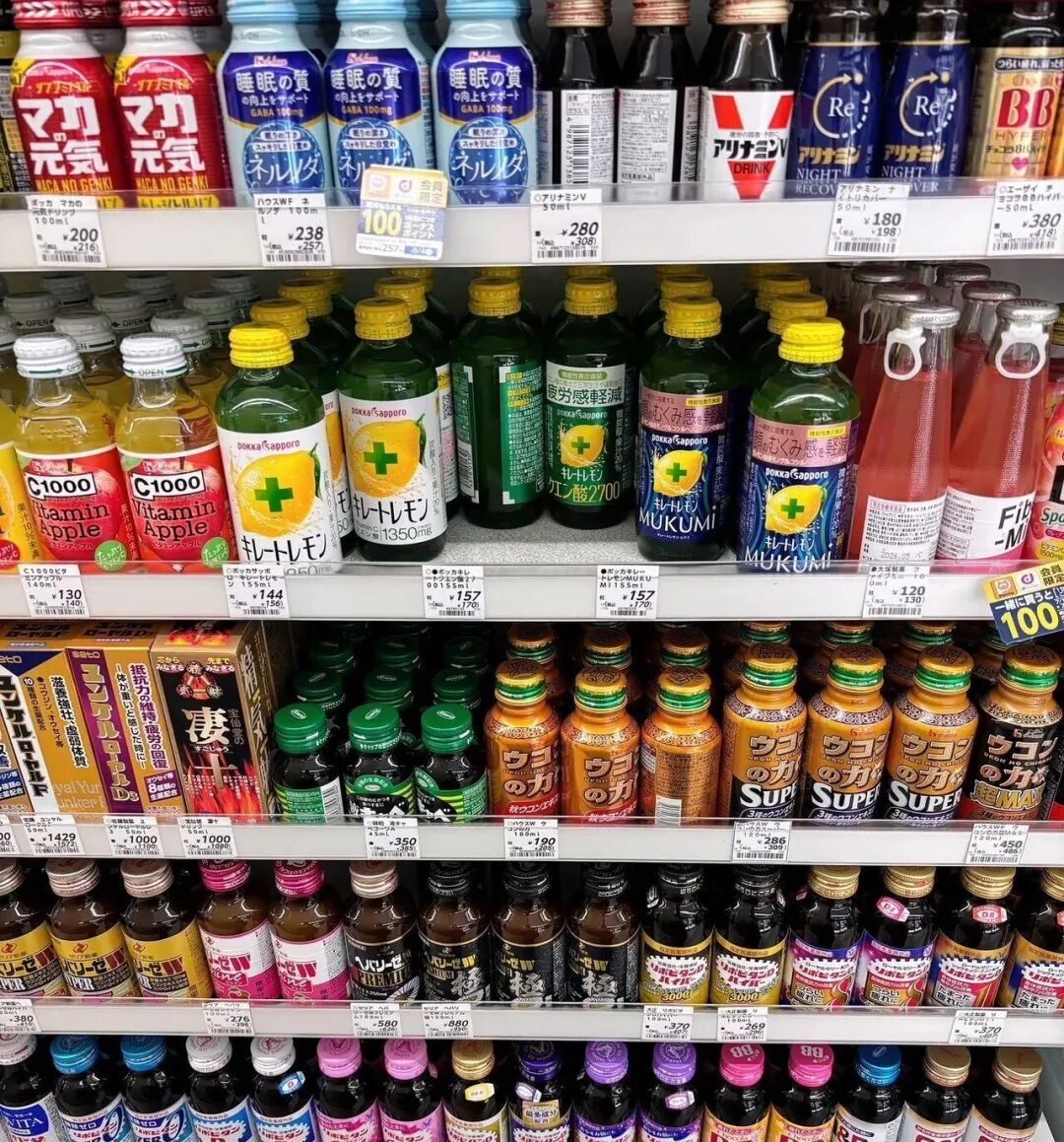 统一上线“小绿瓶”,日韩便利店“补剂风”还是刮到了国内?