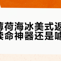瑞幸薄荷海冰美式真相：9.9元买的是清醒暴击，不是解暑