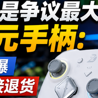 这可能是争议最大的200元手柄：有人吹爆，有人直接退货