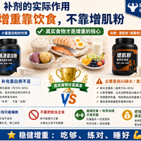 增肌粉还是蛋白粉？90%的人选错，只因没看体质和配料表