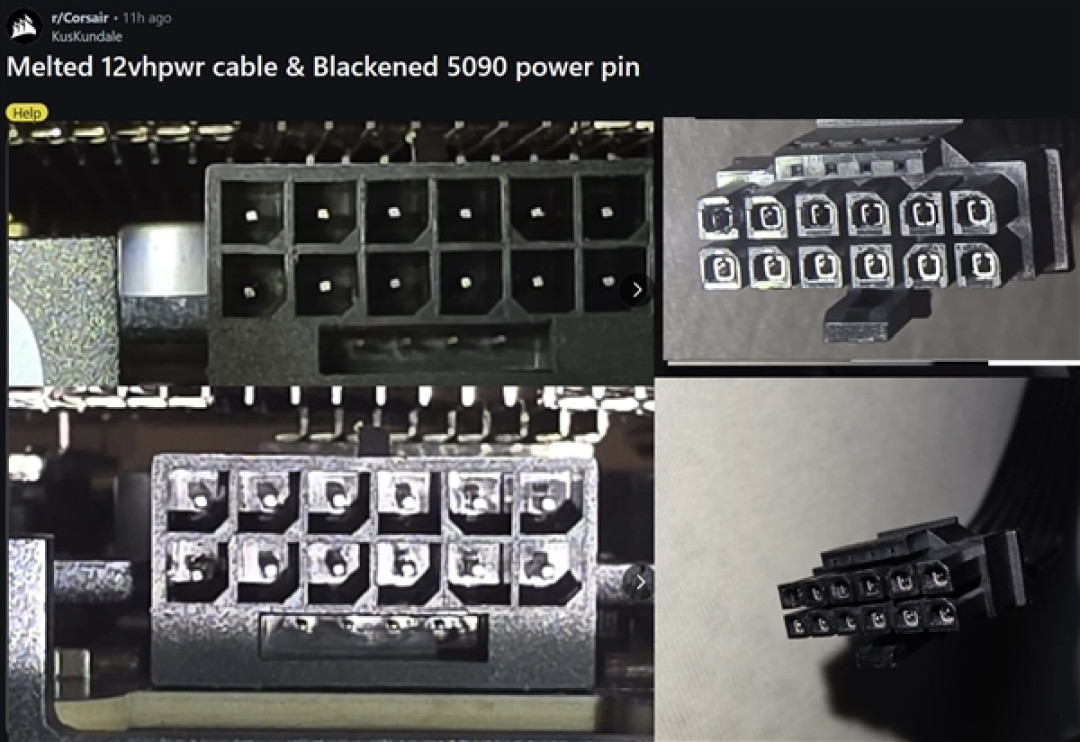 防不胜防!每月小心翼翼检查:RTX 5090接口还是烧了