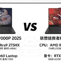 拯救者Y9000P和R9000P怎么选？大部分人直接选R9000P 2025