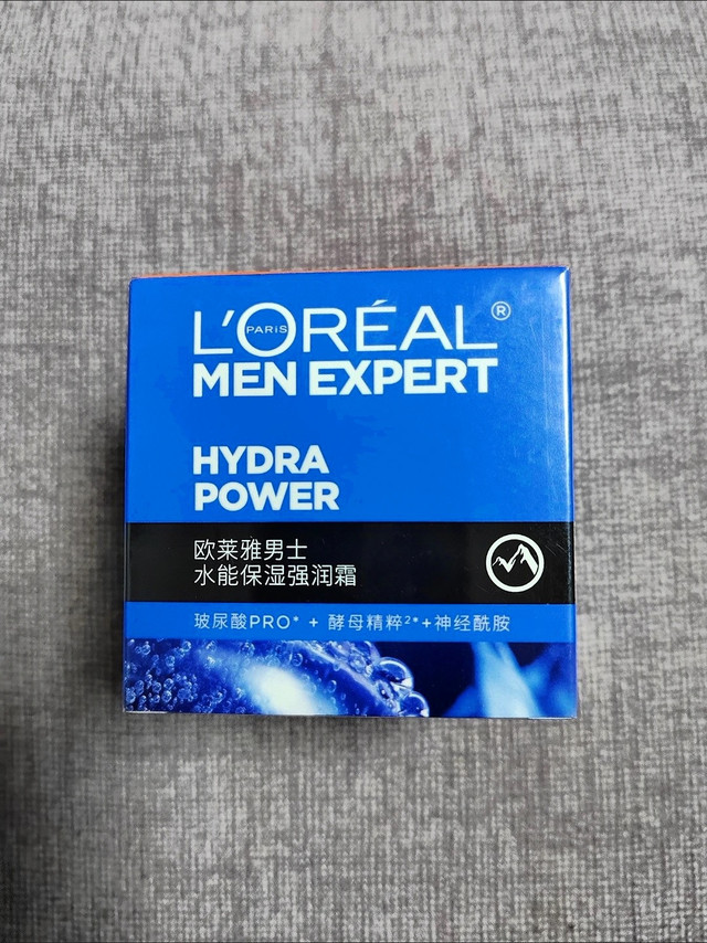欧莱雅男士强润霜清爽不黏腻