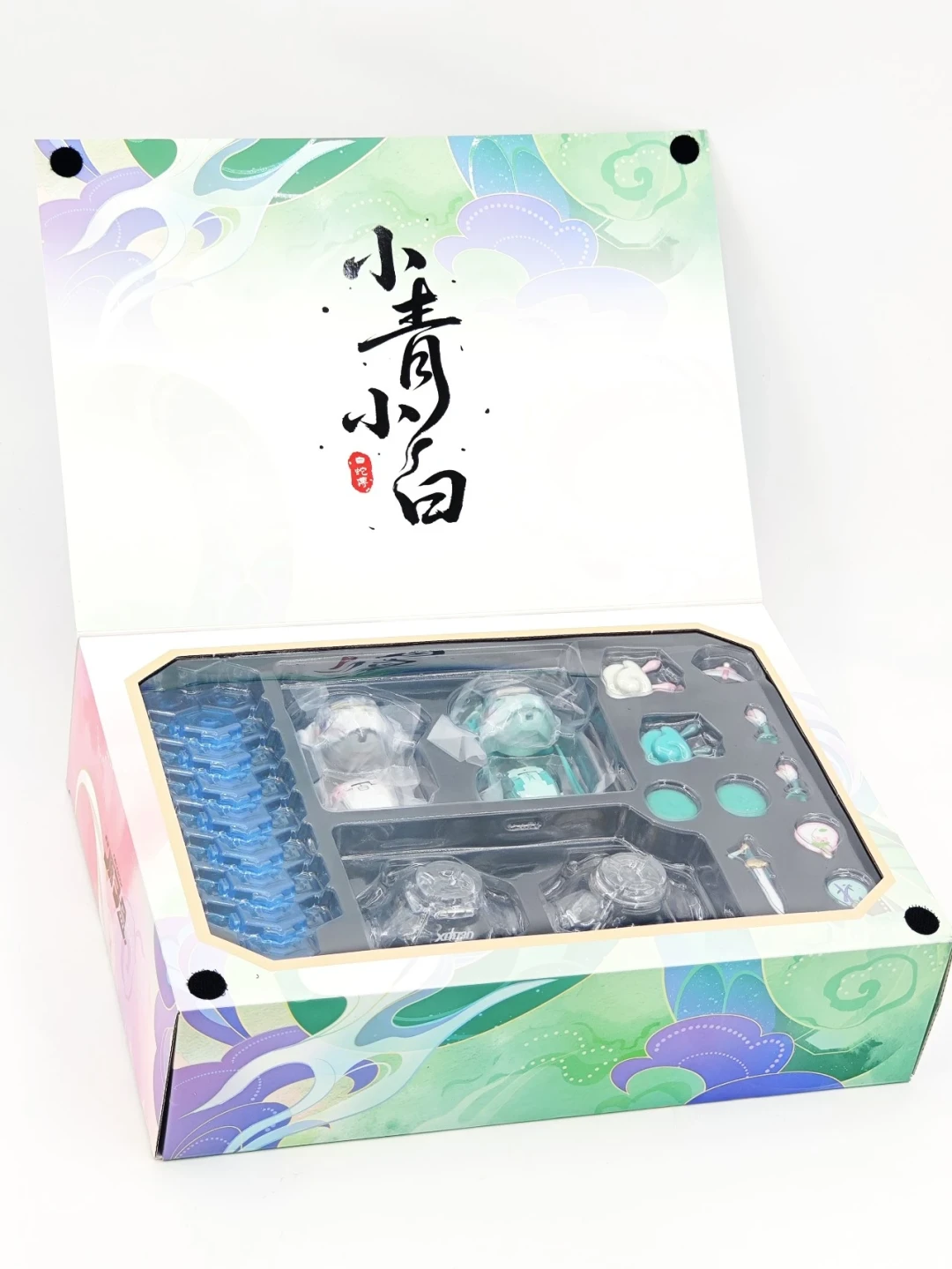 【开箱】颜值大升级!原子盒十二生肖・白蛇传特别版 小青小白深度体验