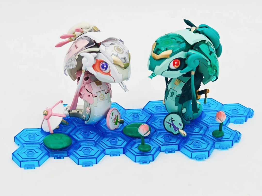 【开箱】颜值大升级!原子盒十二生肖・白蛇传特别版 小青小白深度体验