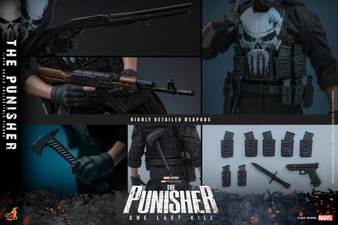 Hottoys《惩罚者：最后一击》惩罚者 1/6 人偶 预售开启
