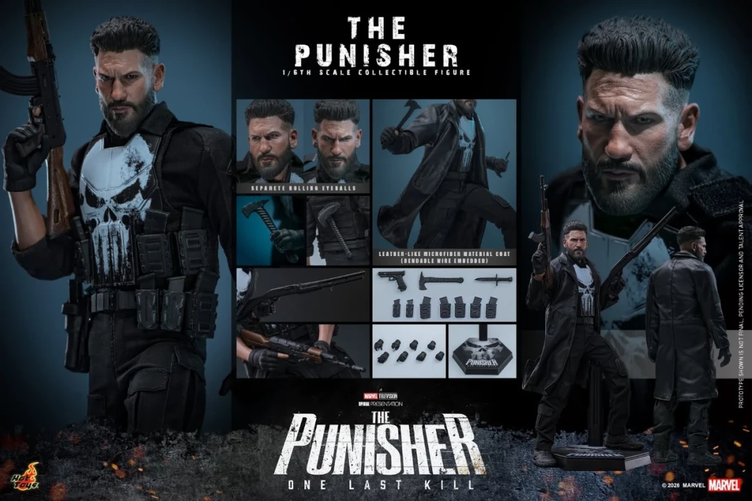 Hottoys《惩罚者：最后一击》惩罚者 1/6 人偶 预售开启